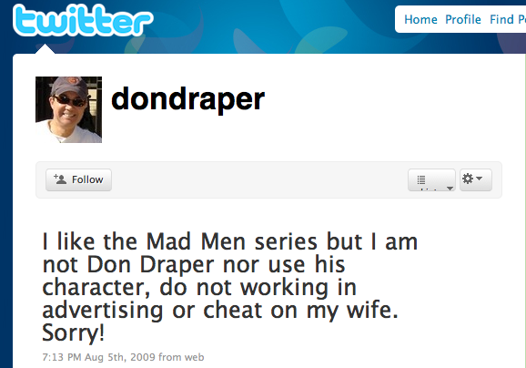 I'm not done draper - Mad Men