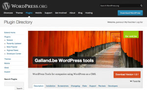 Galland.be WordPress Plugin
